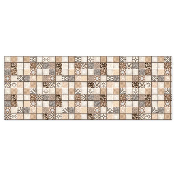 Vinilos Decorativos: Azulejos tonos anaranjados