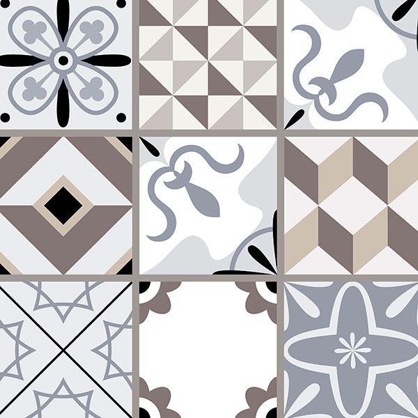 Vinilos Decorativos: Azulejos de formas geométricas