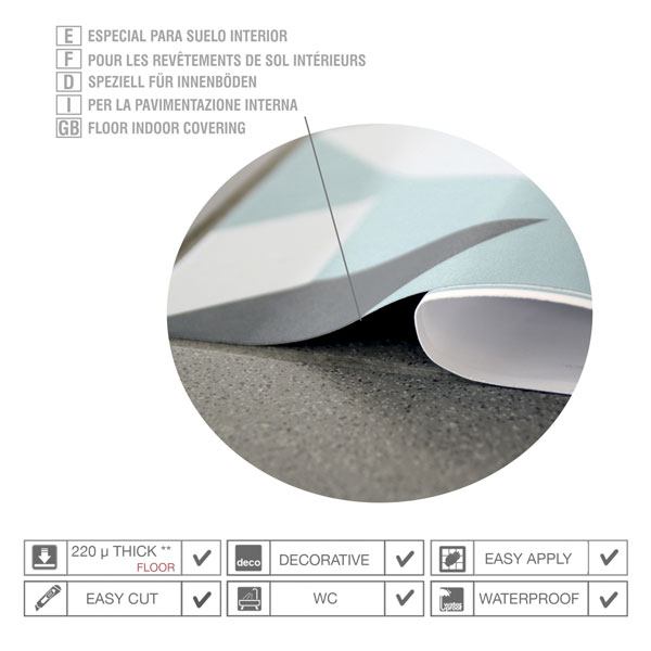 Vinilos Decorativos: Azulejos de formas geométricas
