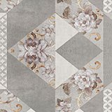 Vinilos Decorativos: Mosaico terma floral 3