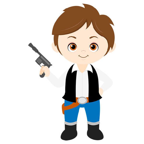 Vinilos Infantiles: Han Solo