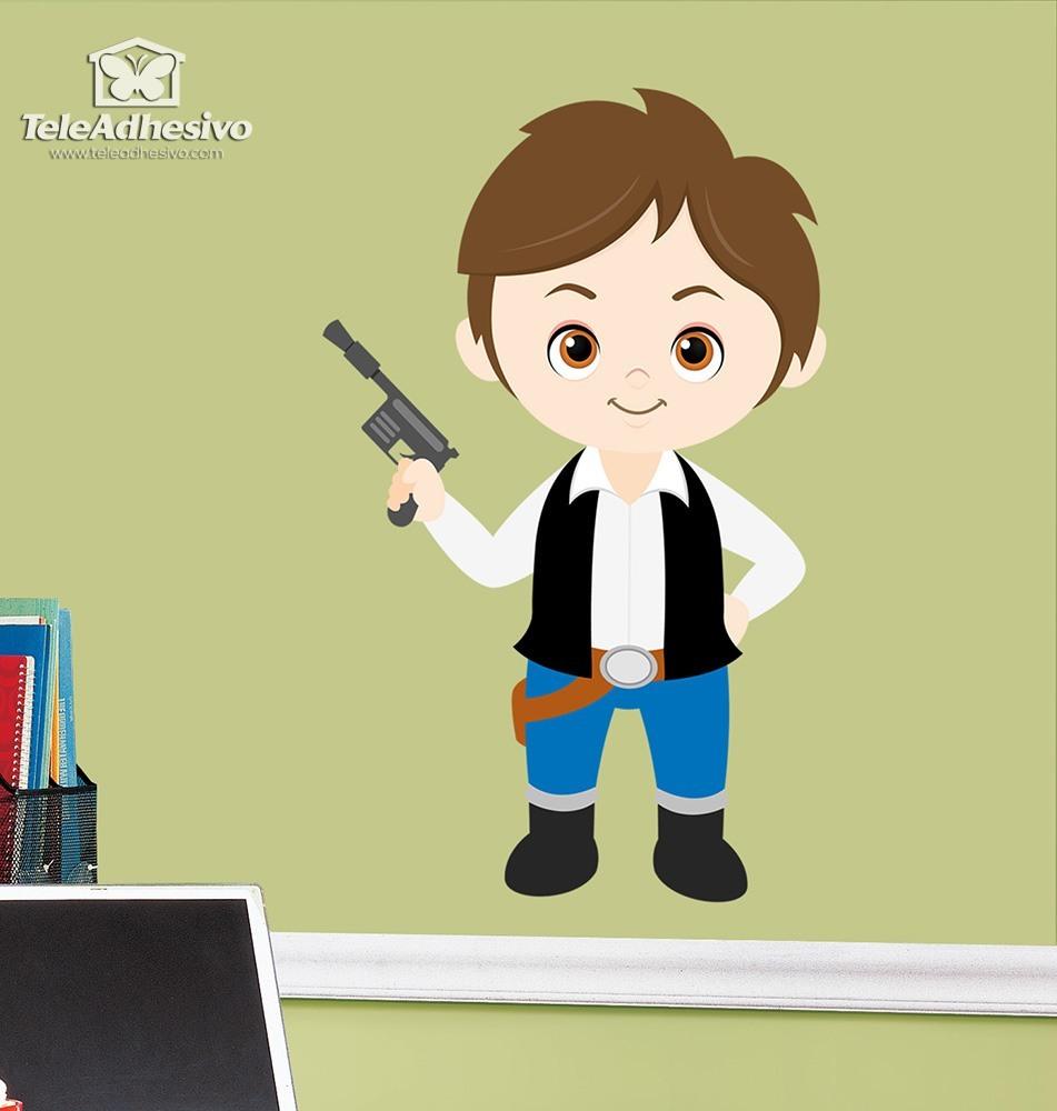 Vinilos Infantiles: Han Solo