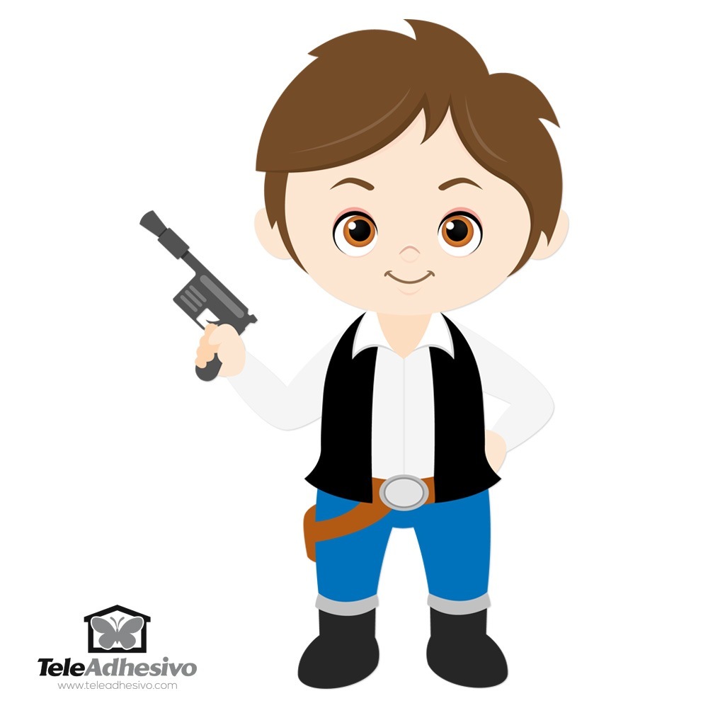 Vinilos Infantiles: Han Solo