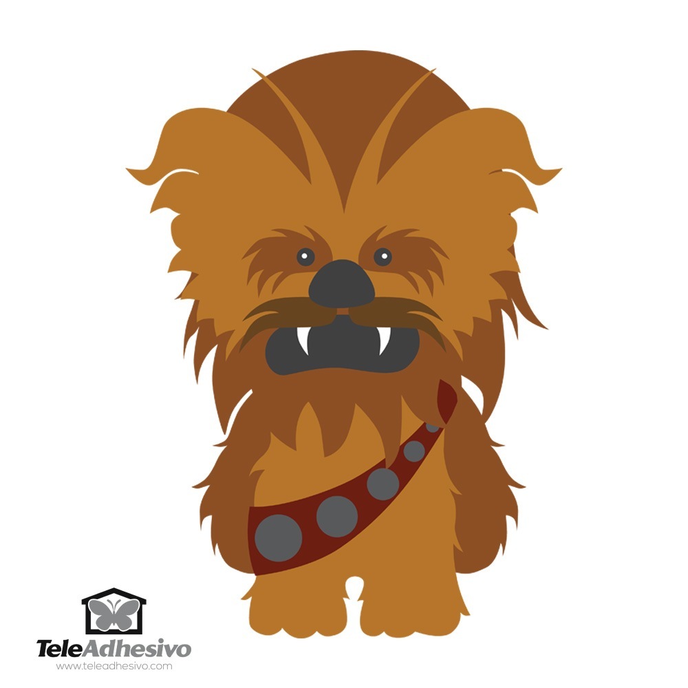 Vinilos Infantiles: Chewbacca