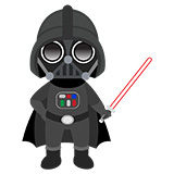 Vinilos Infantiles: Darth Vader 6