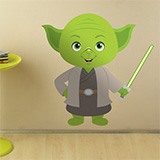 Vinilos Infantiles: Yoda 3
