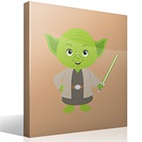 Vinilos Infantiles: Yoda 4