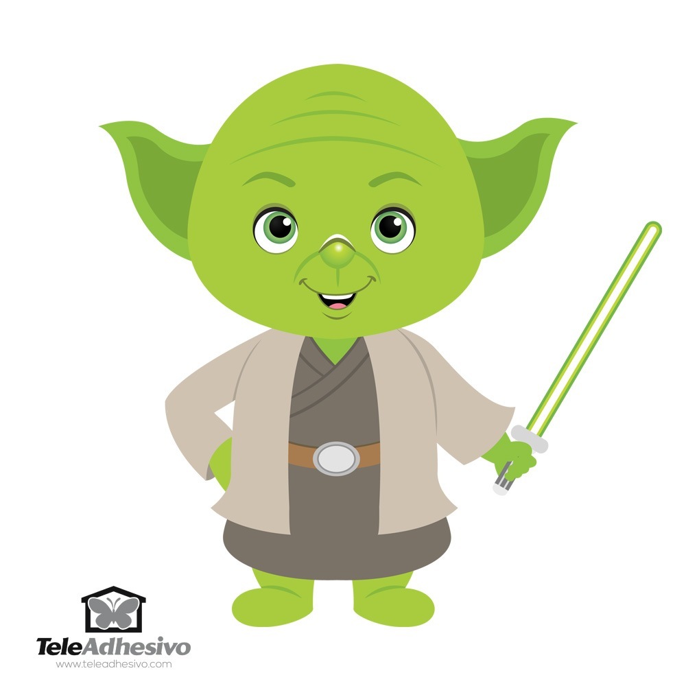 Vinilos Infantiles: Yoda