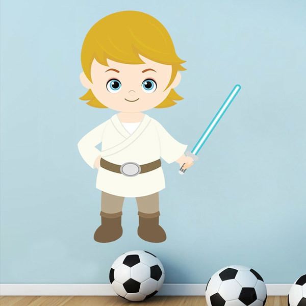 Vinilos Infantiles: Luke Skywalker