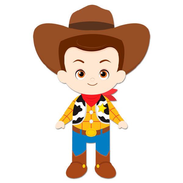 Vinilos Infantiles: Sheriff Woody, Toy Story