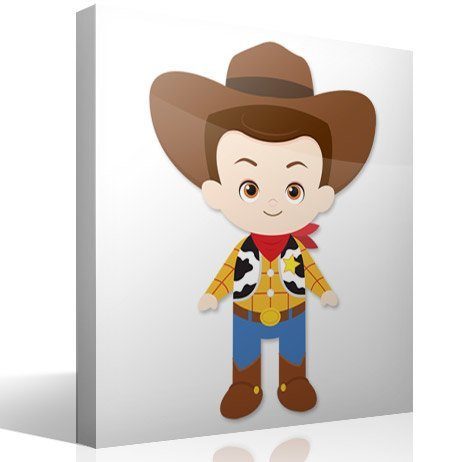 Vinilos Infantiles: Sheriff Woody, Toy Story