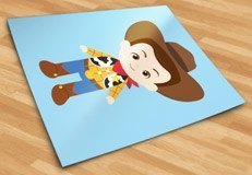 Vinilos Infantiles: Sheriff Woody, Toy Story 5