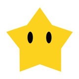 Vinilos Infantiles: Estrella Grande en Mario Bros 6