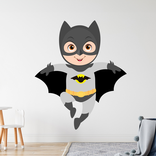 Vinilos Infantiles: Batman volando