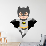 Vinilos Infantiles: Batman volando 4