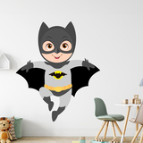 Vinilos Infantiles: Batman volando 5