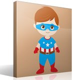 Vinilos Infantiles: Capitán América 4