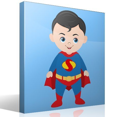 Vinilos Infantiles: Superman Bebé