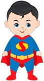 Vinilos Infantiles: Superman Bebé 5