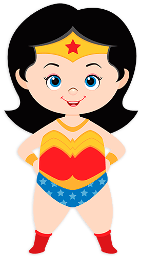 Vinilos Infantiles: Wonder Woman 0