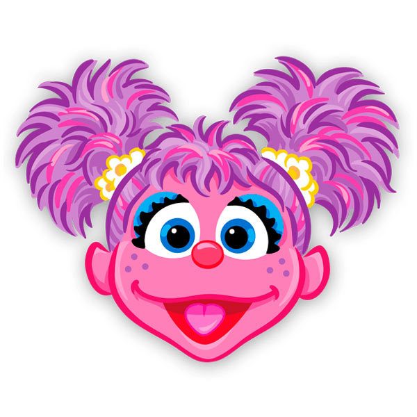 Vinilos Infantiles: Cabeza de Abby Cadabby