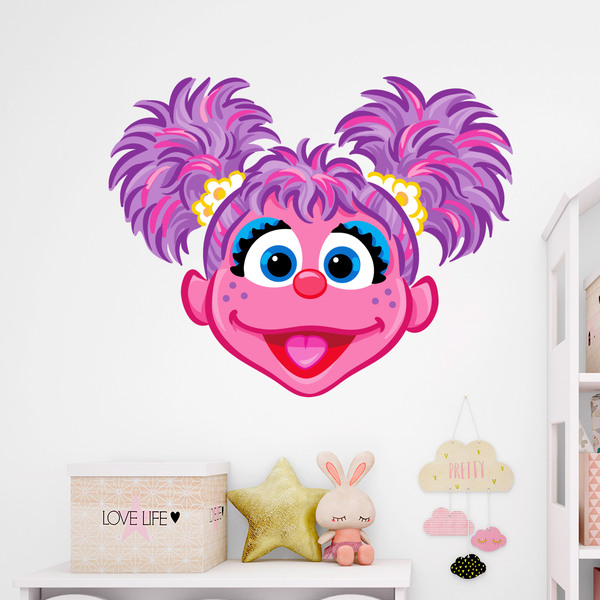 Vinilos Infantiles: Cabeza de Abby Cadabby