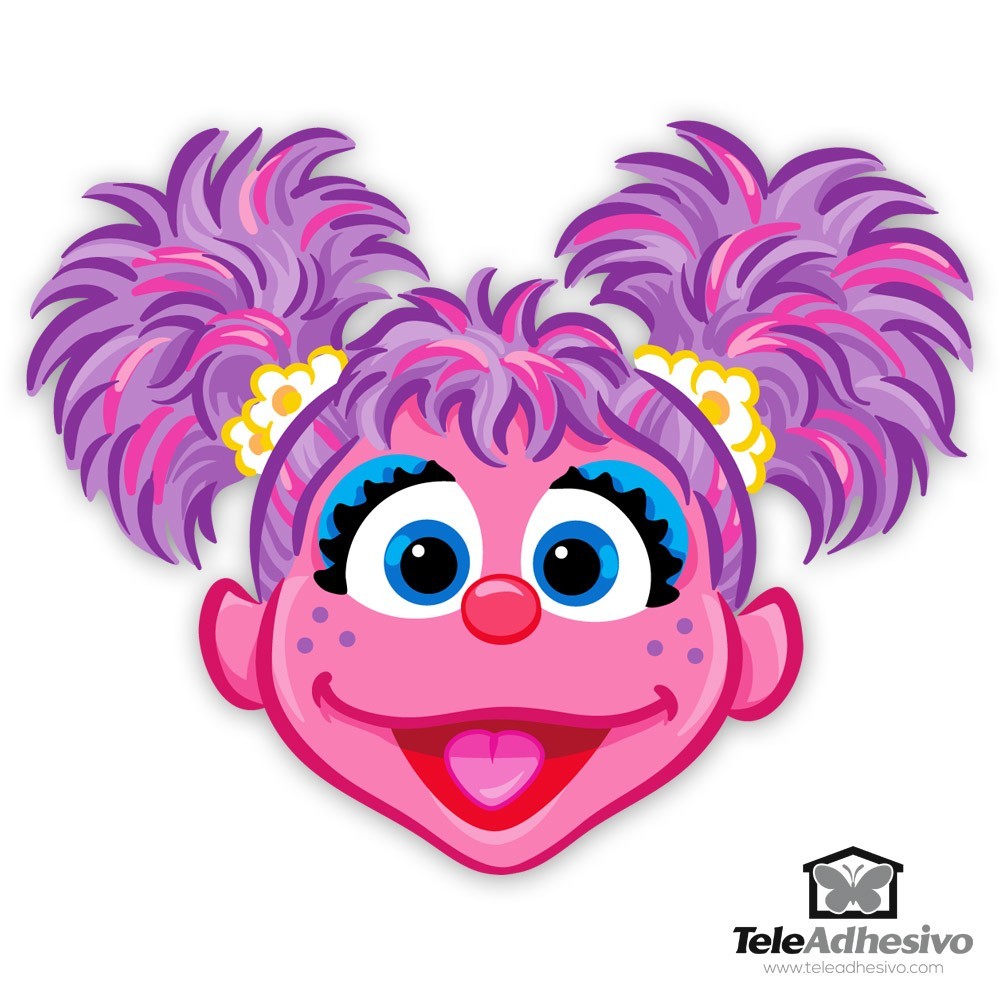 Vinilos Infantiles: Cabeza de Abby Cadabby