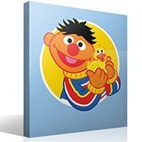 Vinilos Infantiles: Epi con patito amarillo 4