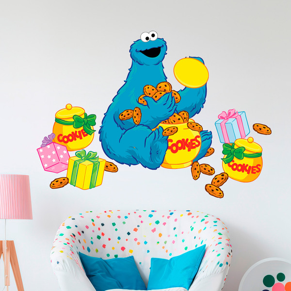 Vinilos Infantiles: Triky con Cajas de Galletas