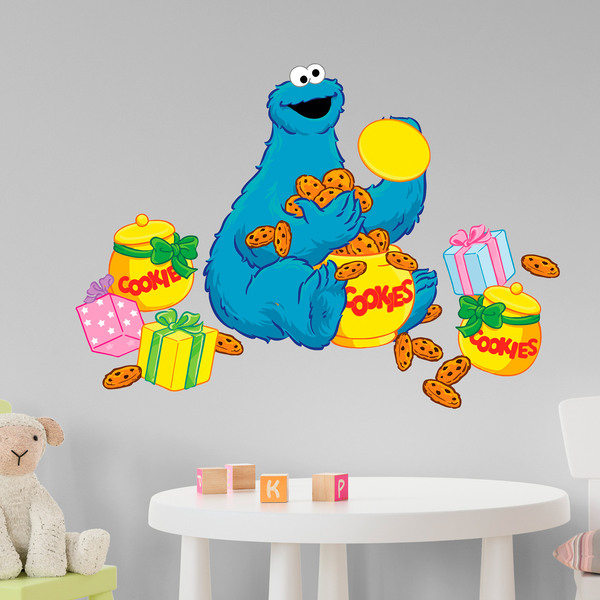 Vinilos Infantiles: Triky con Cajas de Galletas