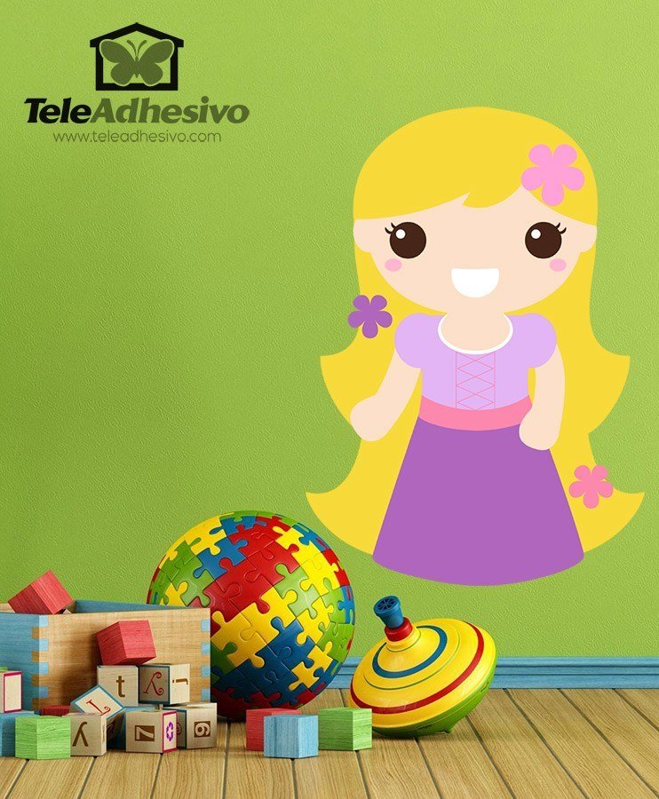 Vinilos Infantiles: Rapunzel