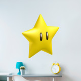 Vinilos Infantiles: Estrella de Mario Bros 5