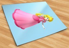 Vinilos Infantiles: Princesa Peach 5