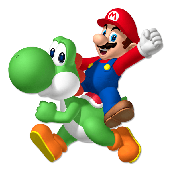 Vinilos Infantiles: Mario y Yoshi
