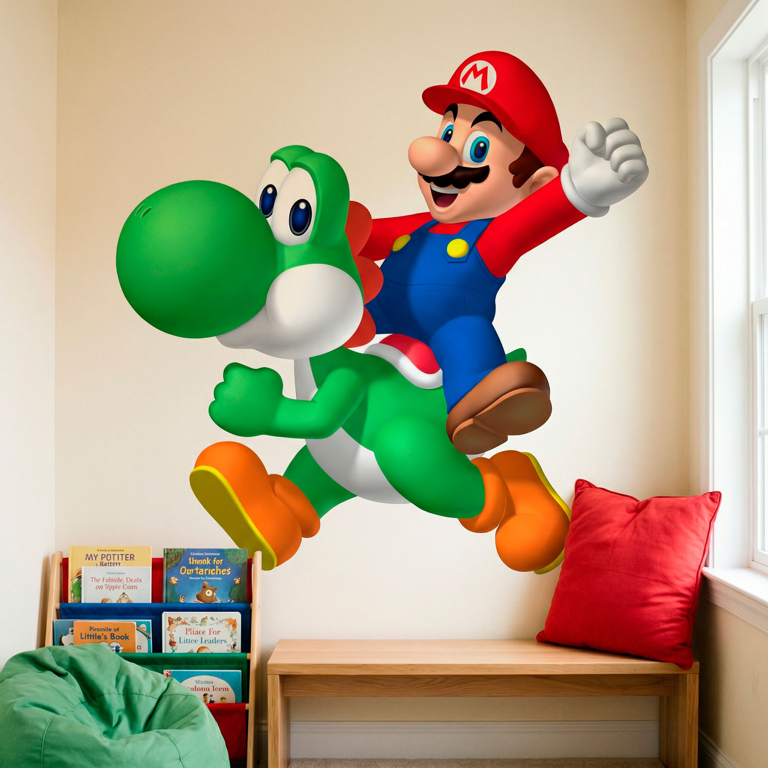 Vinilos Infantiles: Mario y Yoshi
