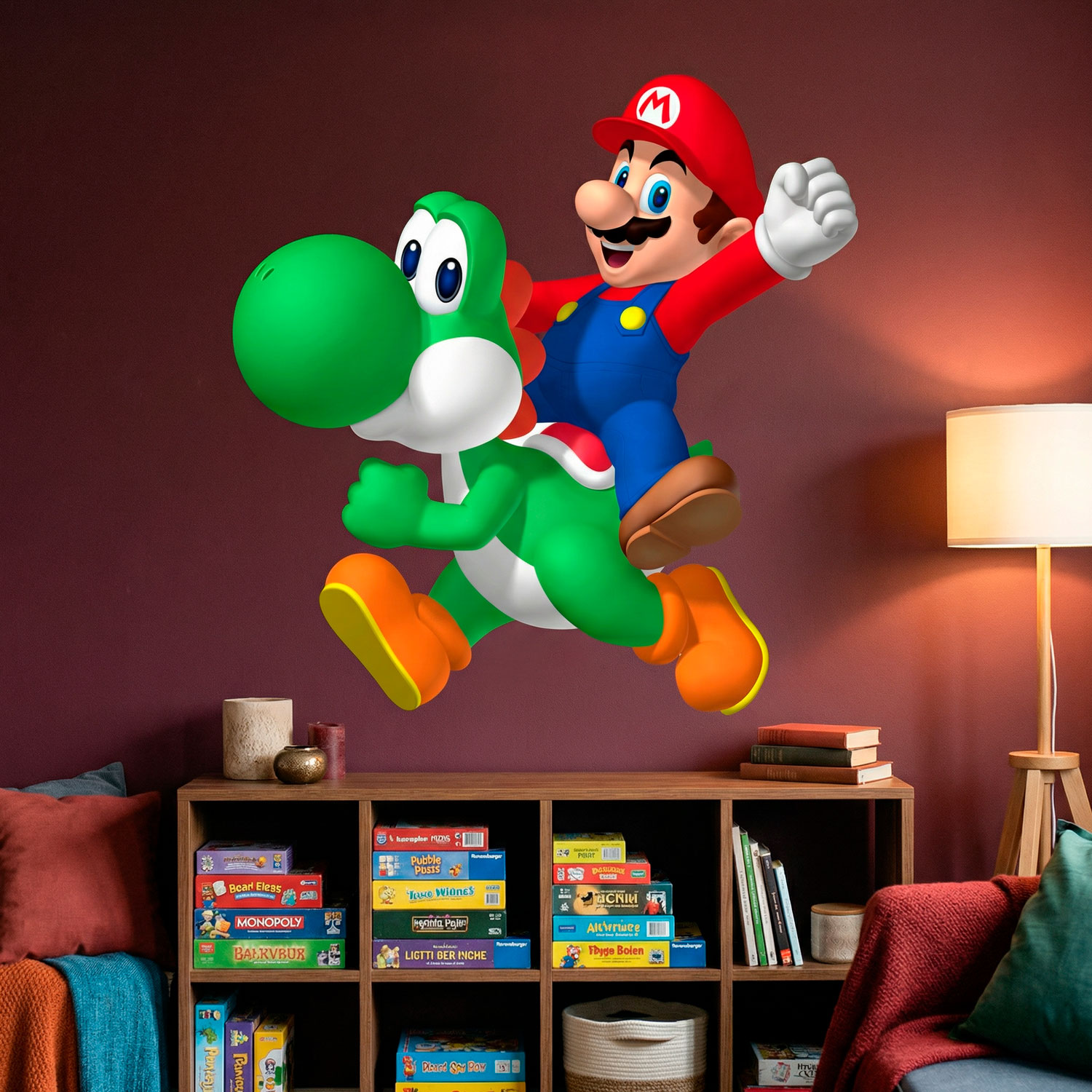 Vinilos Infantiles: Mario y Yoshi