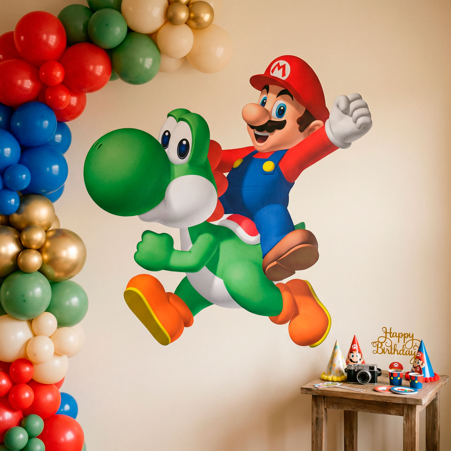 Vinilos Infantiles: Mario y Yoshi