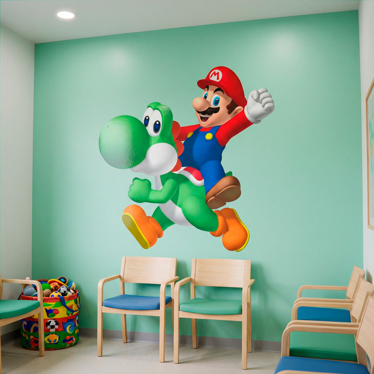 Vinilos Infantiles: Mario y Yoshi