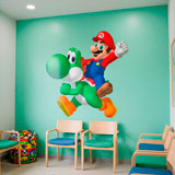 Vinilos Infantiles: Mario y Yoshi 8