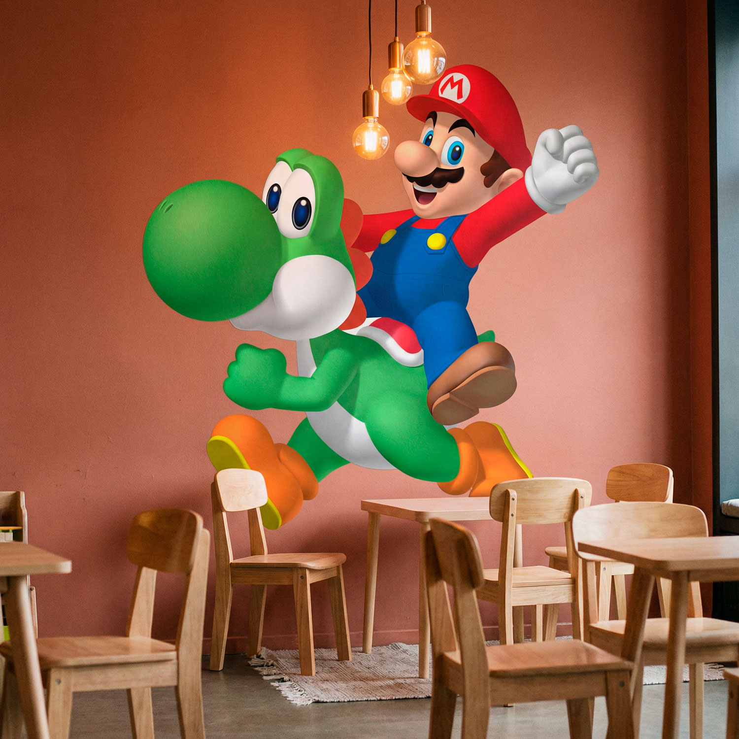 Vinilos Infantiles: Mario y Yoshi