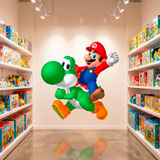 Vinilos Infantiles: Mario y Yoshi 11