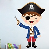 Vinilos Infantiles: El pequeño pirata trabuco 3