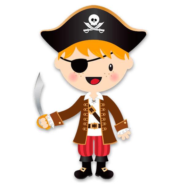 Vinilos Infantiles: El pequeño pirata sable