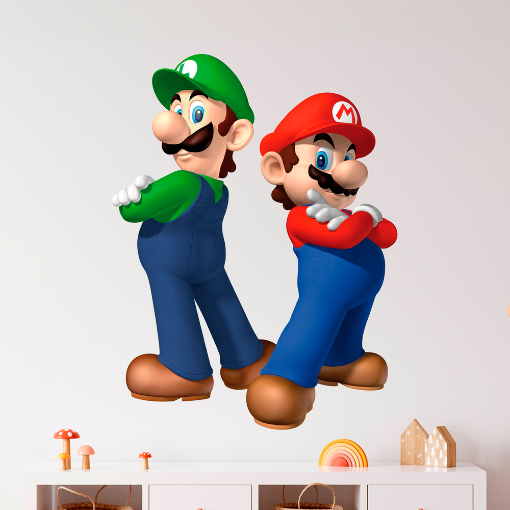 Vinilos Infantiles: Super Mario y Luigi