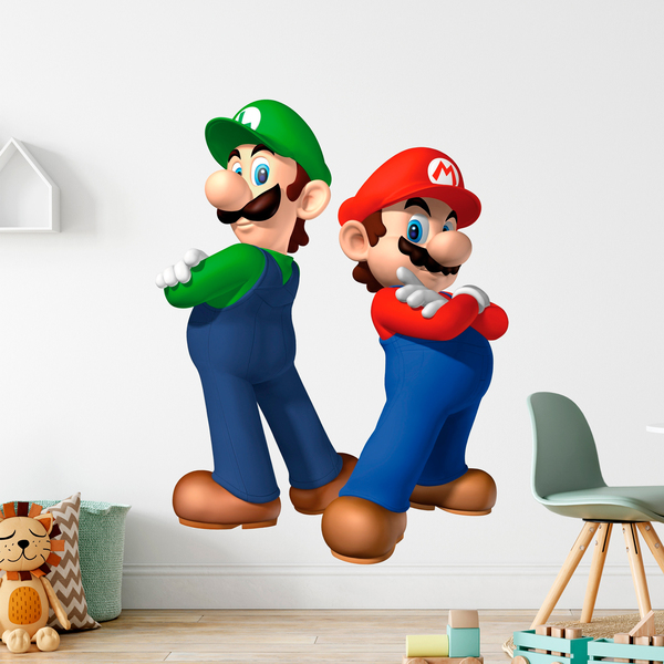 Vinilos Infantiles: Super Mario y Luigi