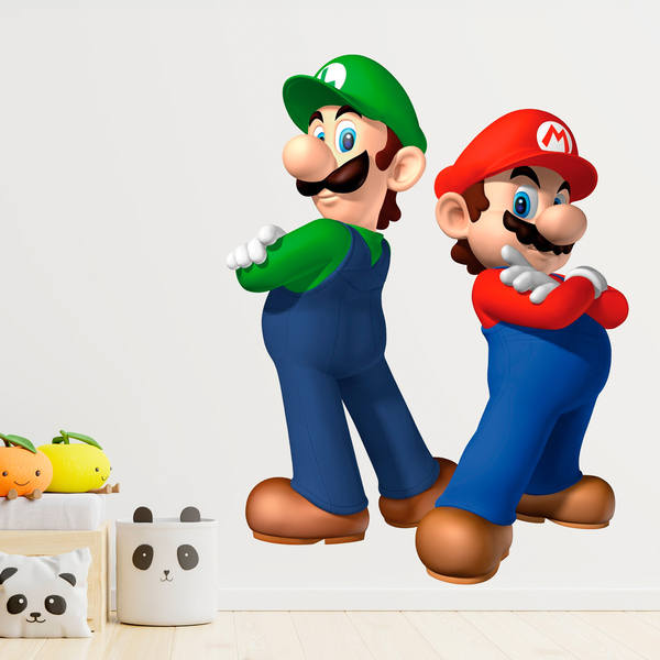 Vinilos Infantiles: Super Mario y Luigi