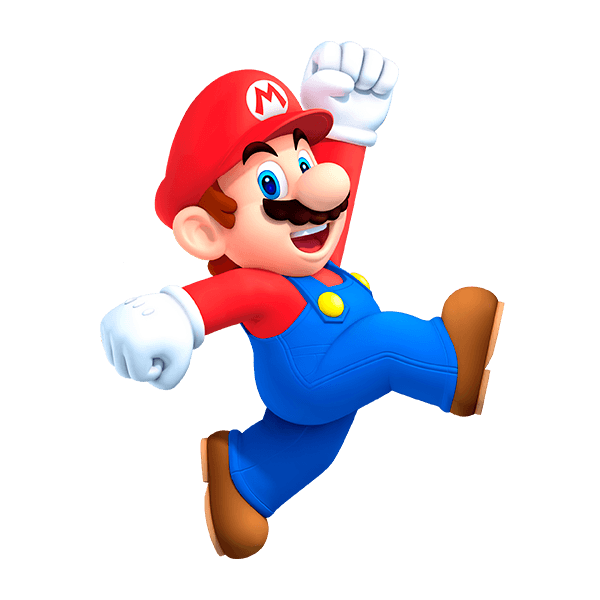 Vinilos Infantiles: Mario Bros Super Salto