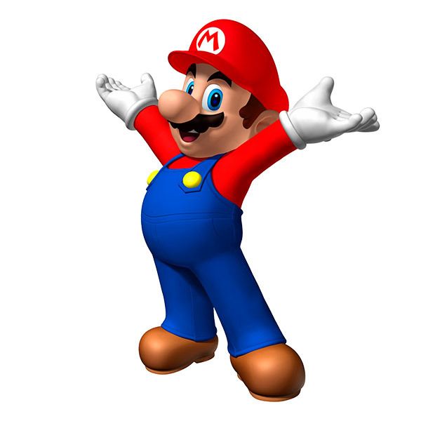 Vinilos Infantiles: Mario Bros Feliz