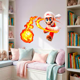 Vinilos Infantiles: Mario Bros Bola de Fuego 10