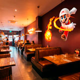 Vinilos Infantiles: Mario Bros Bola de Fuego 11